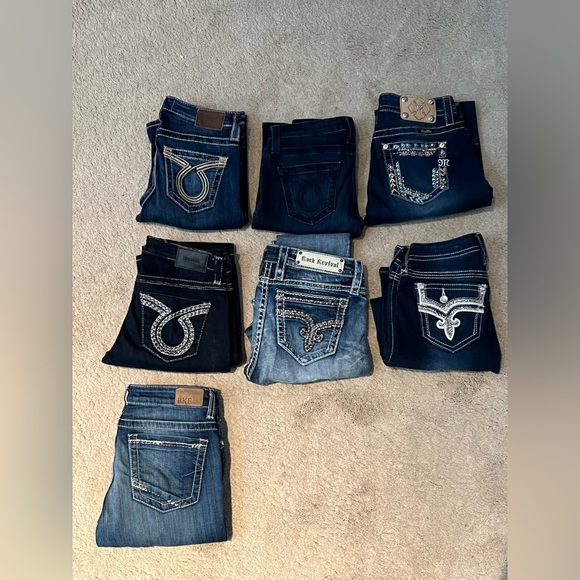 Bundle Jeans: 7 pairs,All Products : American Fashion Style Bags On Sale